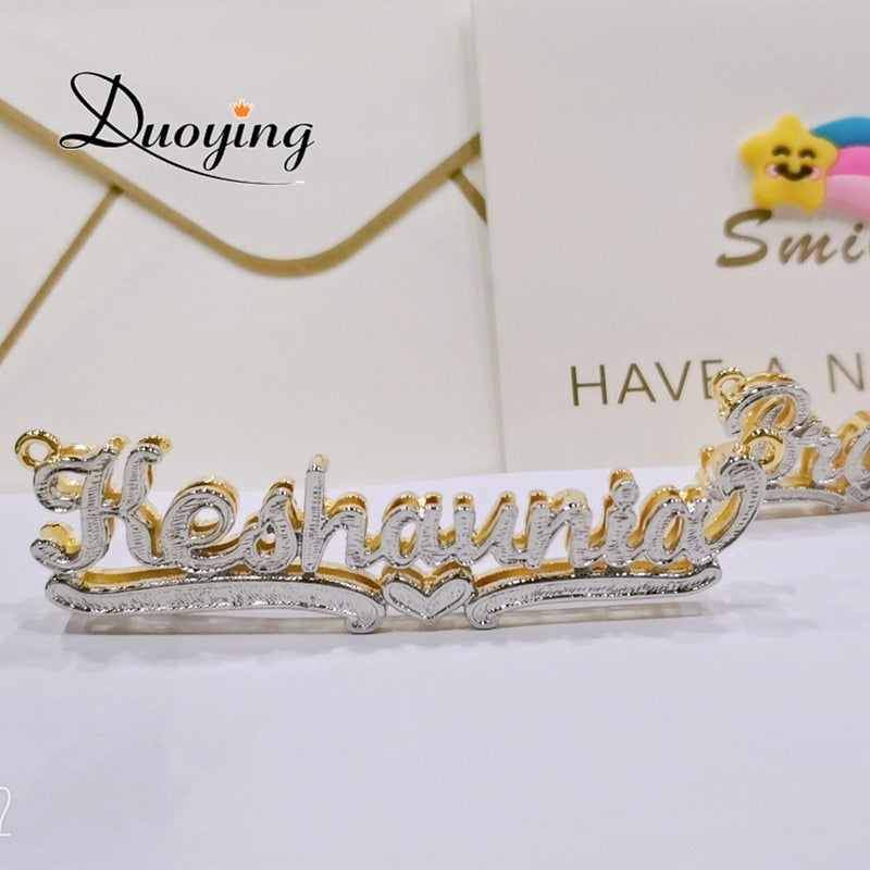 Personalized Choker Gold Plated Necklaces