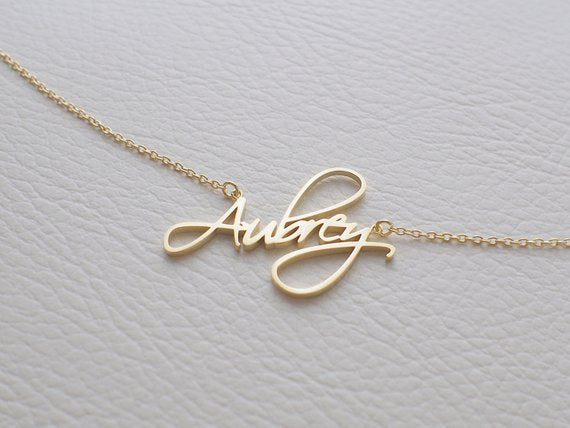 18K Gold Plated Custom Necklaces for Babies, Children and Adults